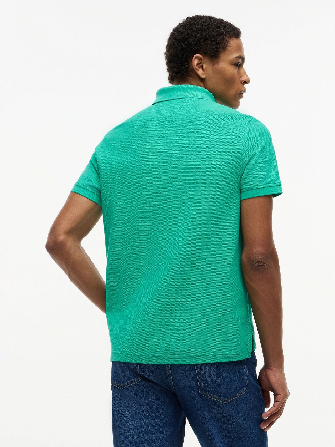 TOMMY HILFIGER Polohemd aus Piqué mit TH-Logo