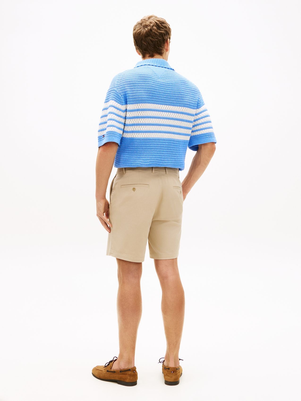TOMMY HILFIGER Chino-Shorts aus Stretch-Twill