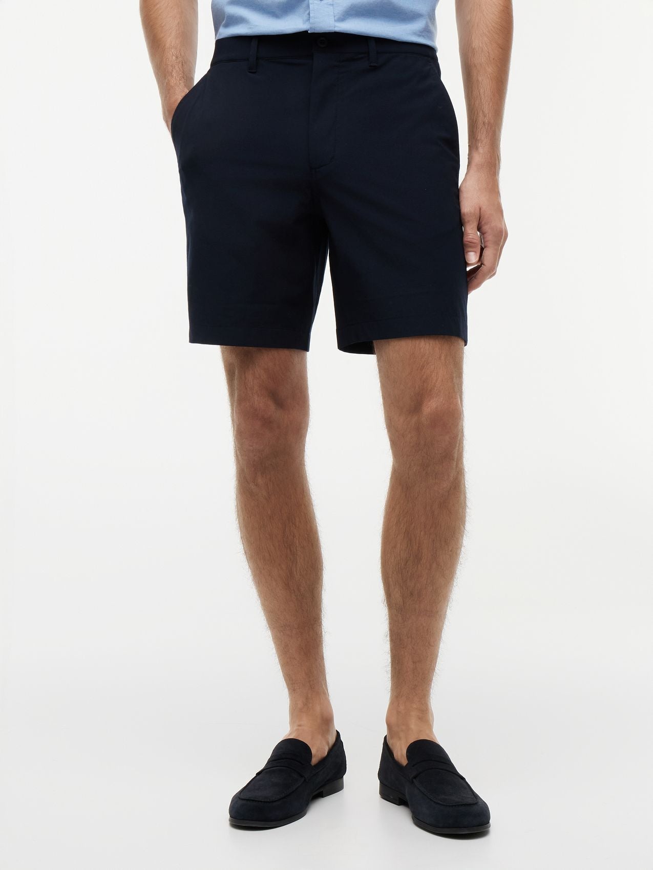 TOMMY HILFIGER Chino-Shorts mit Flag-Stickerei NI