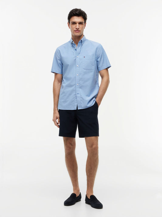 TOMMY HILFIGER Dover Flag Embroidery 8" Inseam Chino Shorts