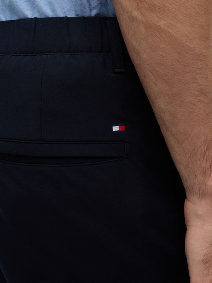 TOMMY HILFIGER Chino-Shorts mit Flag-Stickerei