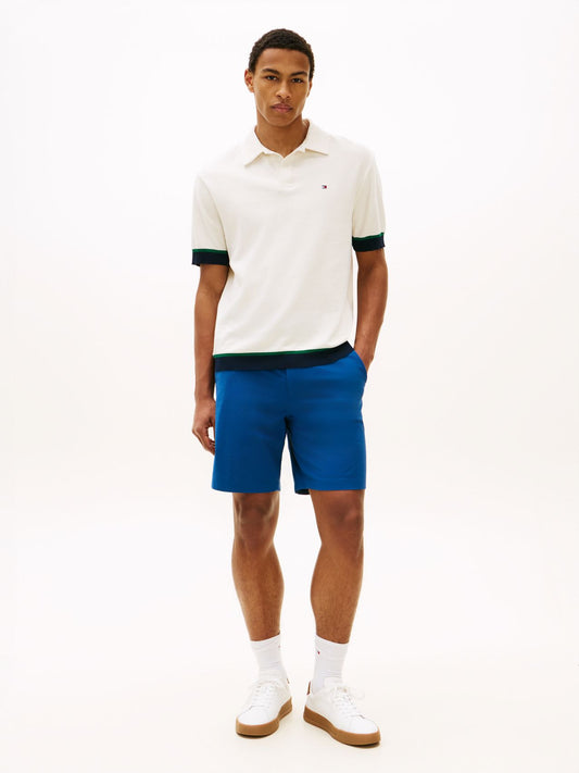 TOMMY HILFIGER Dover Flag Embroidery 8" Inseam Chino Shorts