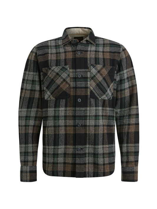 PME PME LEGEND Long Sleeve Shirt Ctn Big Check