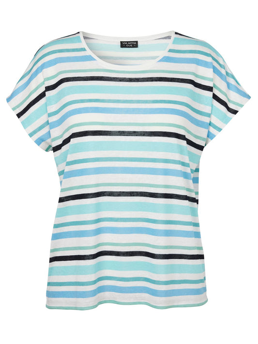 VIA APPIA T-Shirt Rundhals 1/2 Arm Druck