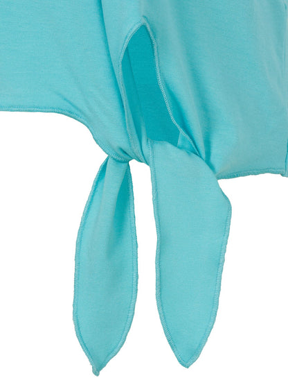 VIA APPIA T-Shirt Rundhals 1/2 Arm Knoten