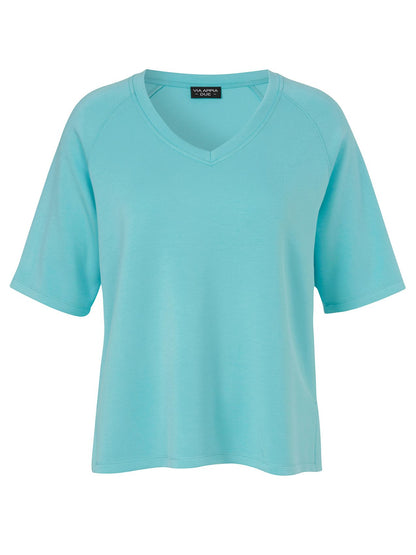 Sweatshirt V-Ausschnitt 1/2 Arm