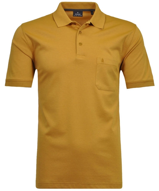 RAGMAN Softknit-Polo mit Brusttasche, kurzarm XL