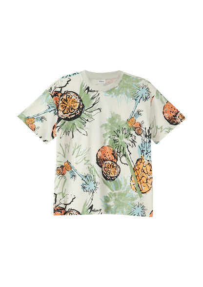 OLIVER TWIST Oversize T-Shirt mit All-over-Print 158 164