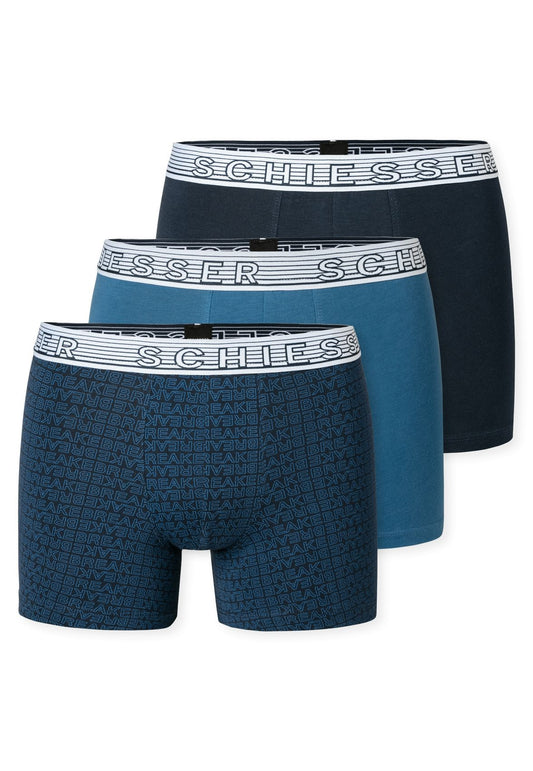 SCHIESSER 3PACK Shorts sortiert 1