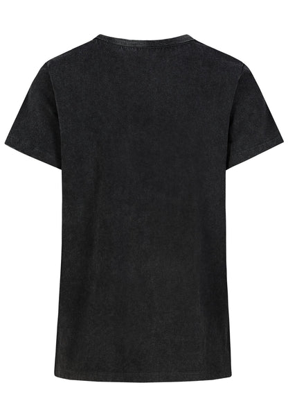 SUBLEVEL Damen, Shirt kurzarm, anthracite grey