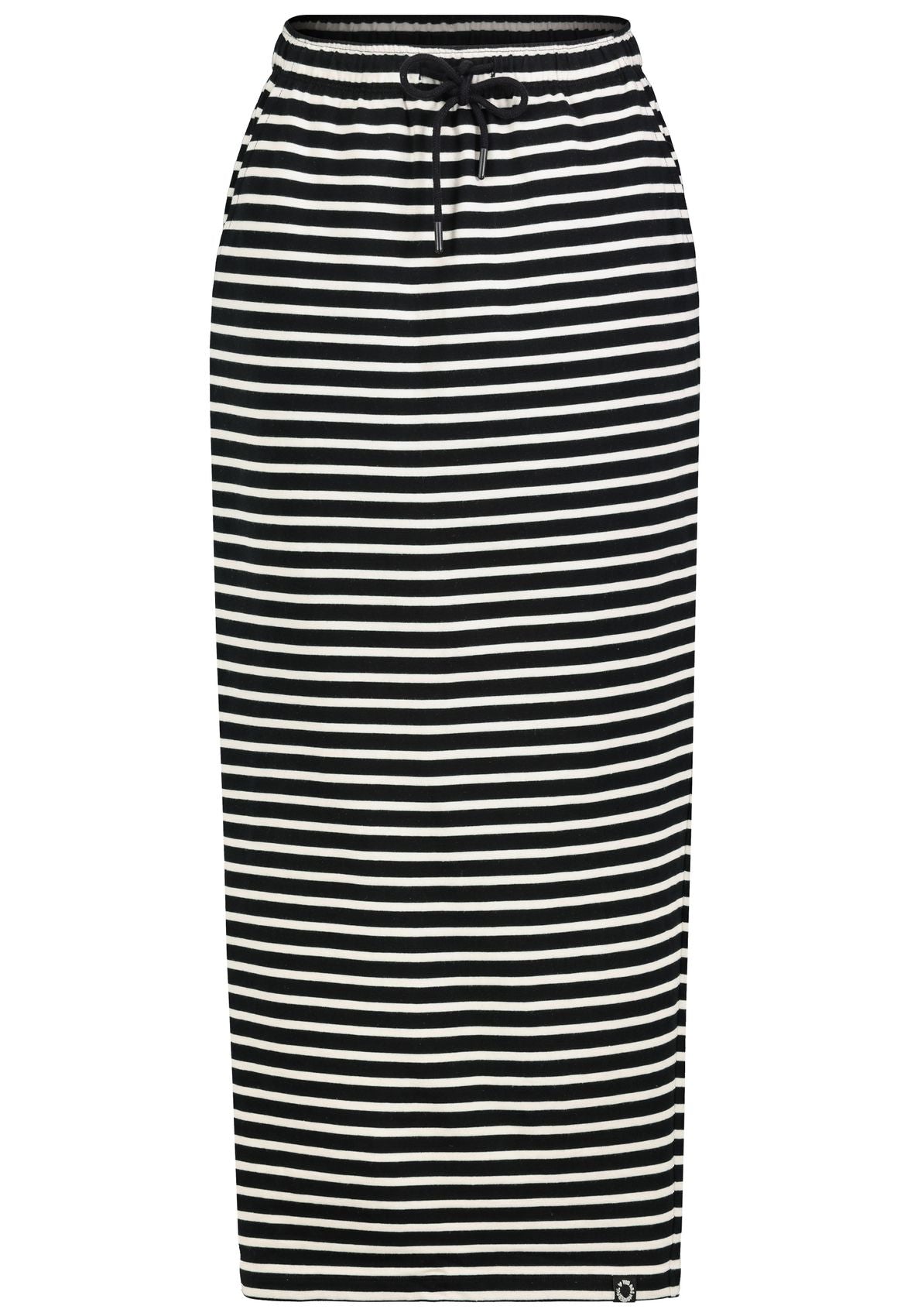 SUBLEVEL Damen, Rock, stripes: black-beige