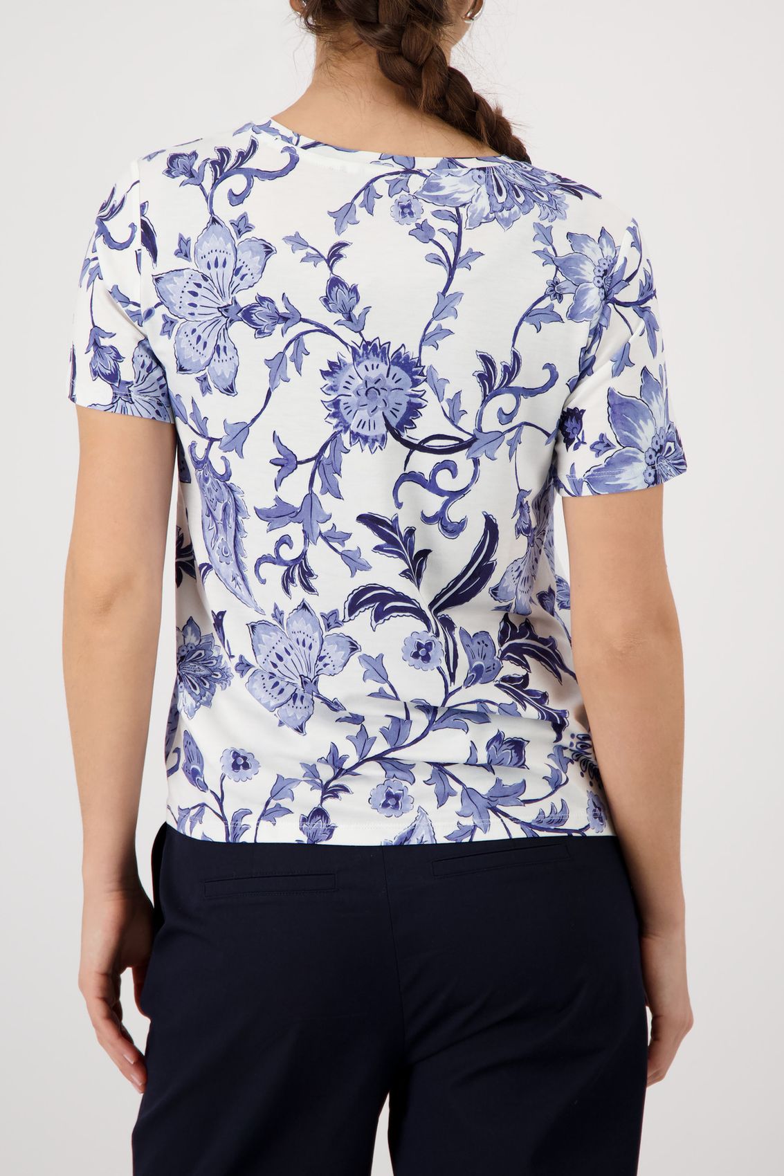T-Shirt mit Blumenmuster
