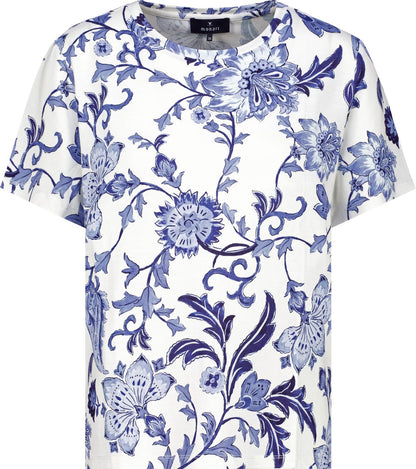 T-Shirt mit Blumenmuster