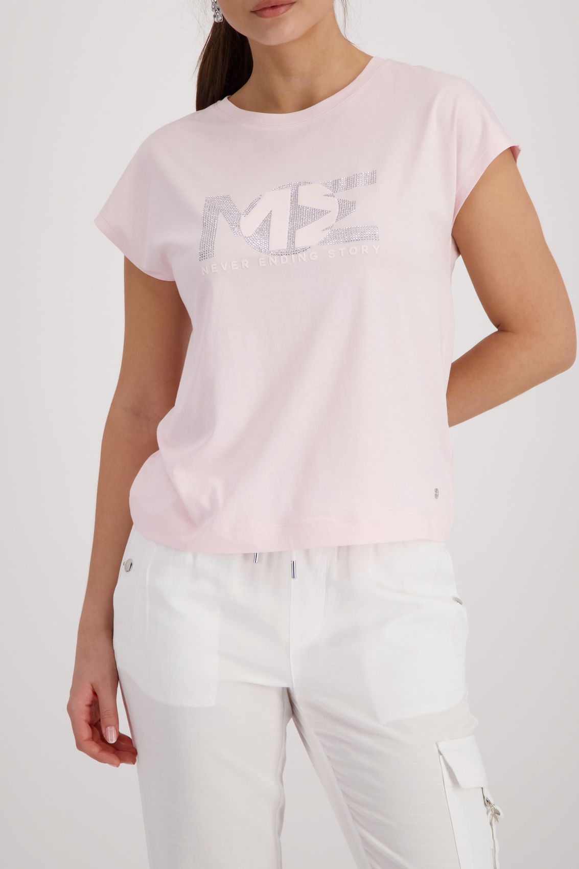 MONARI T-Shirt, french rose 40