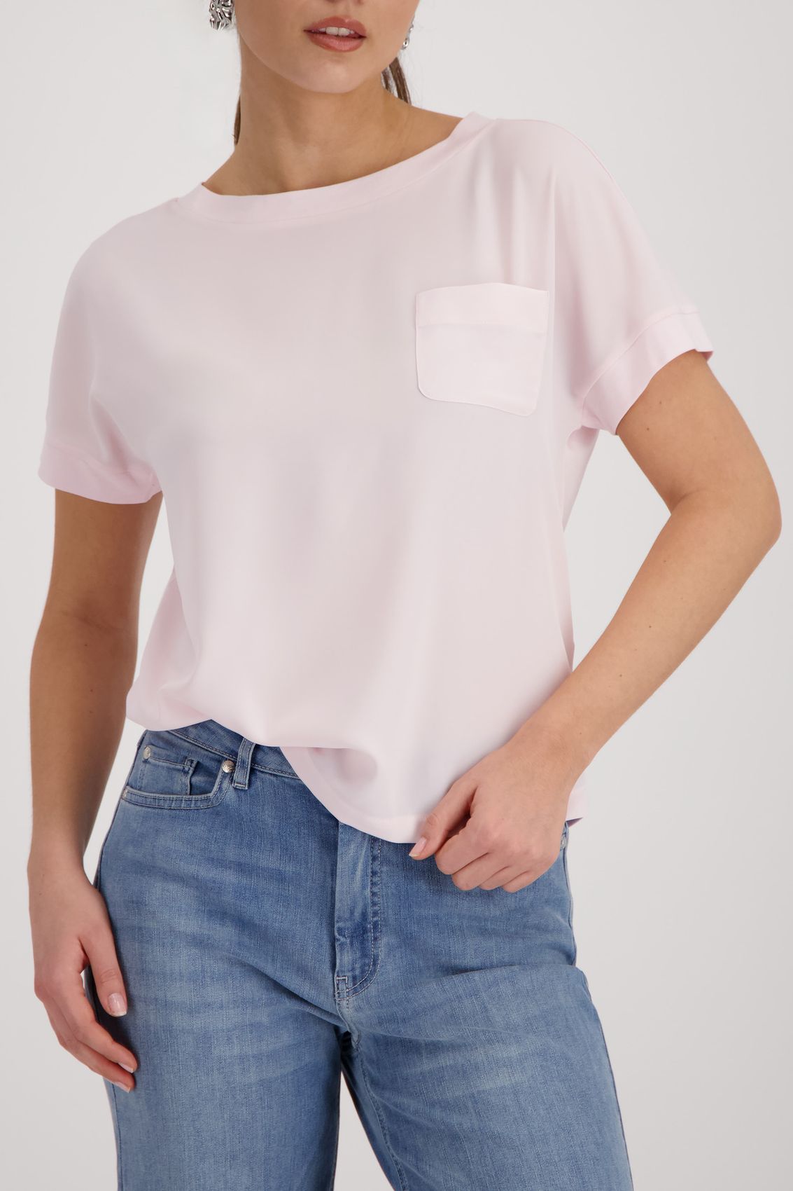 MONARI Bluse, french rose