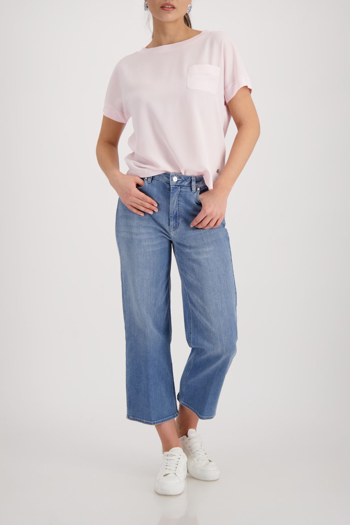 MONARI Bluse, french rose