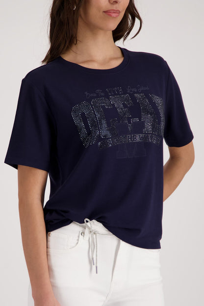 MONARI T-Shirt, marine