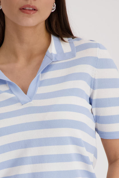 MONARI Pullover, sea side ringel