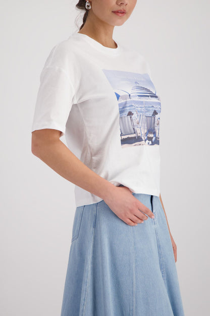 MONARI T-Shirt, cream
