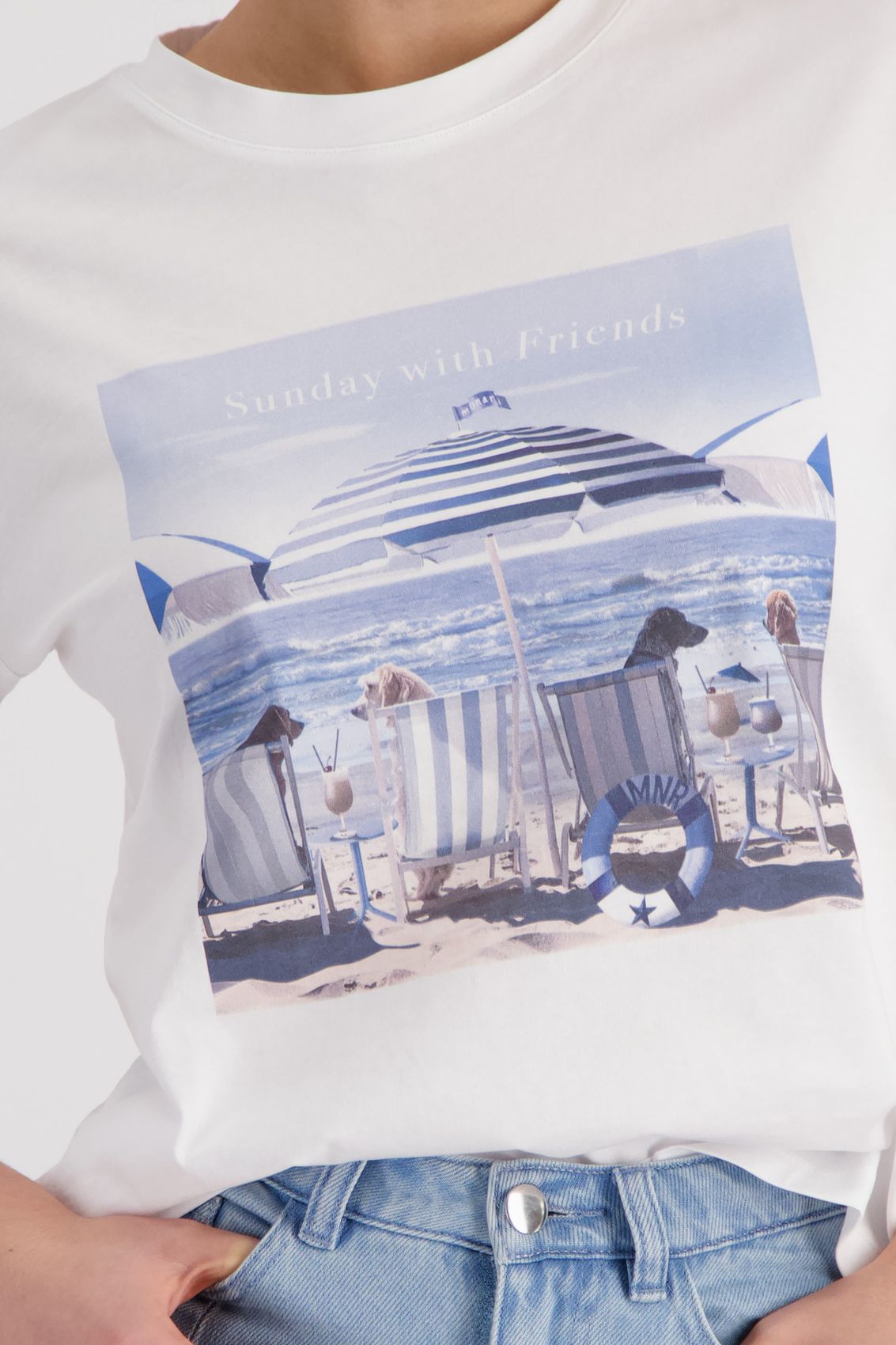 MONARI T-Shirt, cream