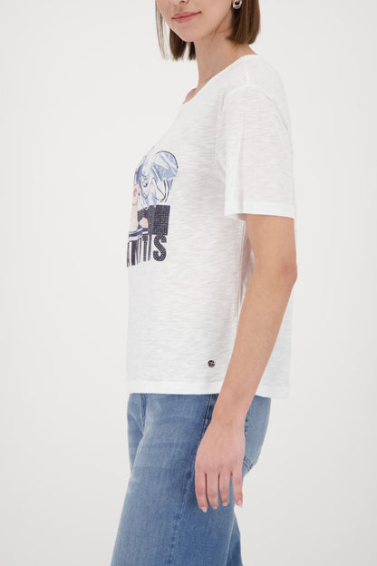 MONARI T-Shirt mit Motivprint
