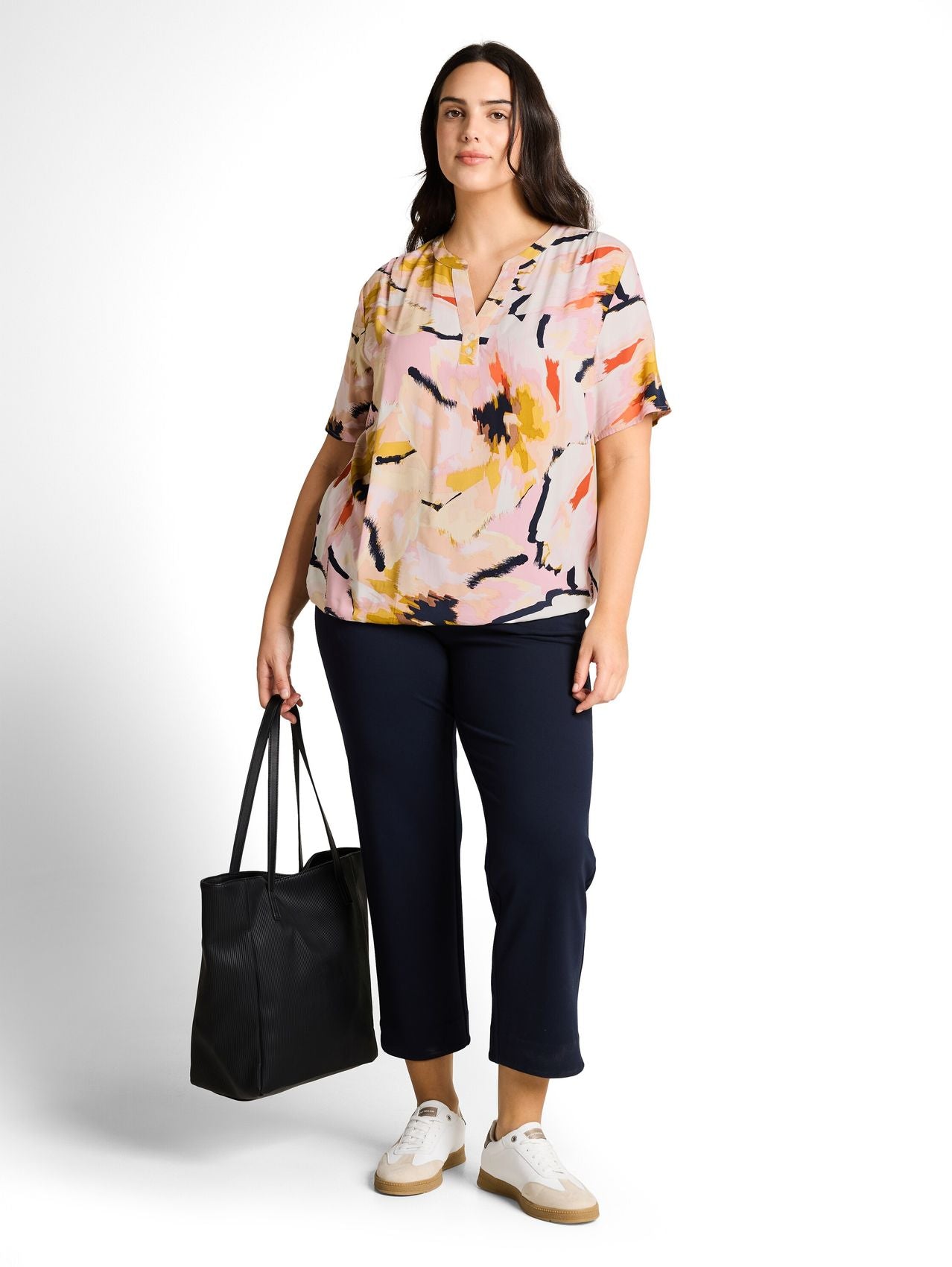TOM TAILOR Plus Size - Bluse mit Muster