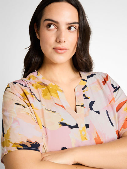 TOM TAILOR Plus Size - Bluse mit Muster