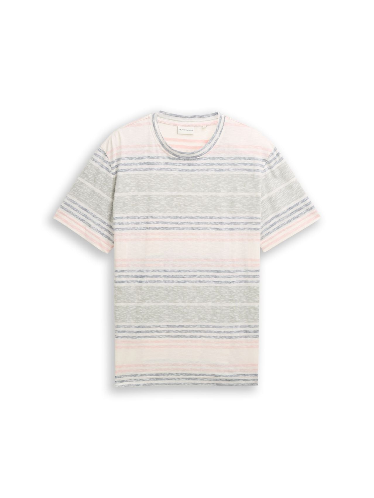 TOM TAILOR T-Shirt mit Inside-Out Streifenmuster XXL