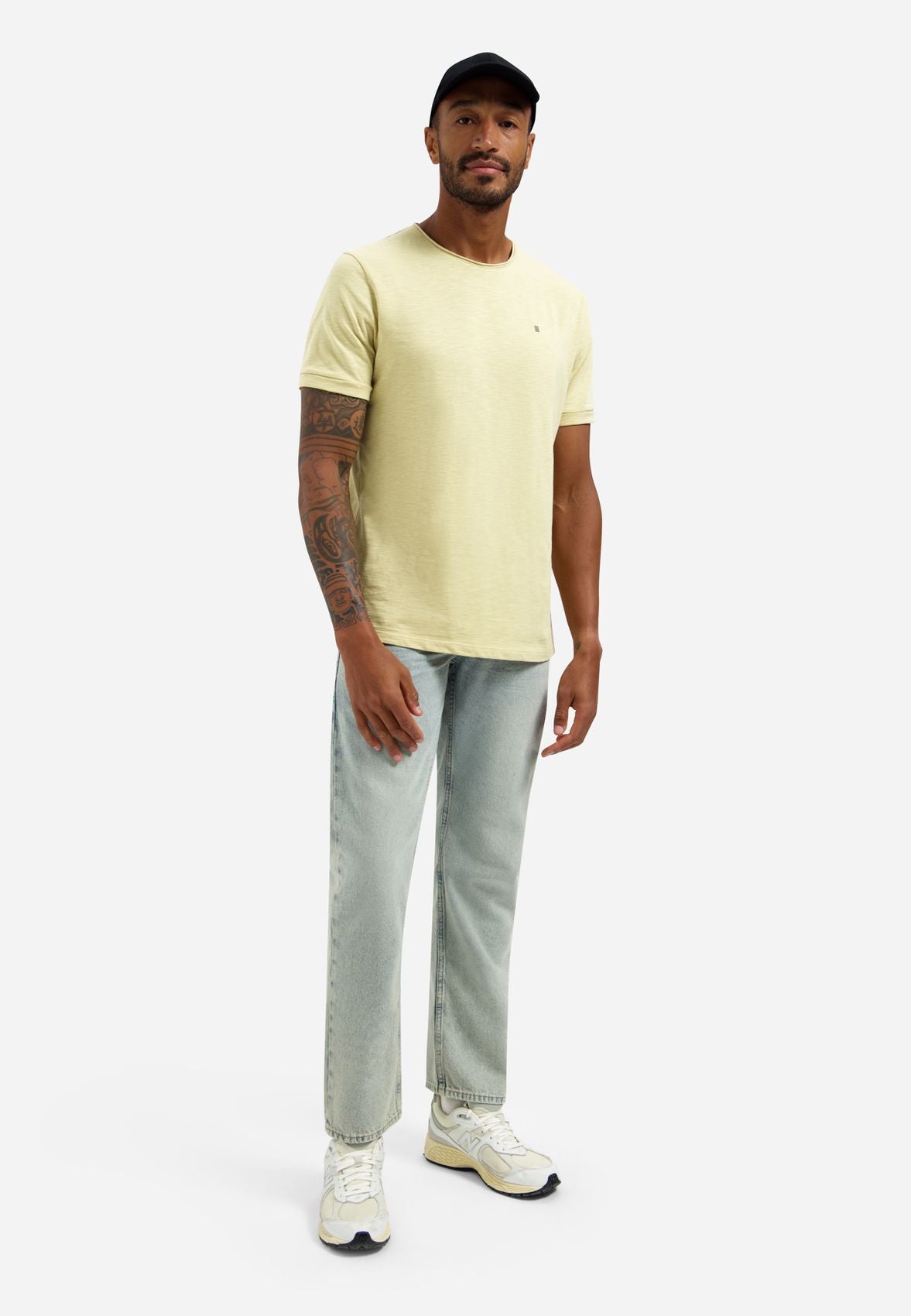 NO EXCESS T-Shirt Crewneck Slub