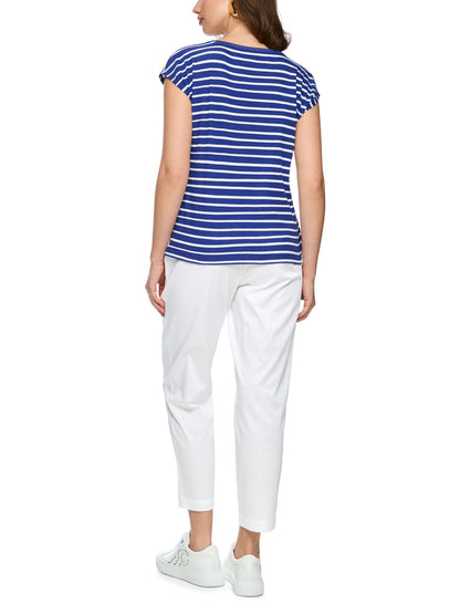 MARC CAIN Ringelshirt mit Zitronen-Applikation