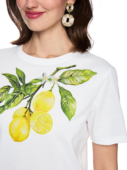 MARC CAIN Bio-Baumwollshirt "Rethink Together"