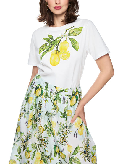 MARC CAIN Bio-Baumwollshirt "Rethink Together"