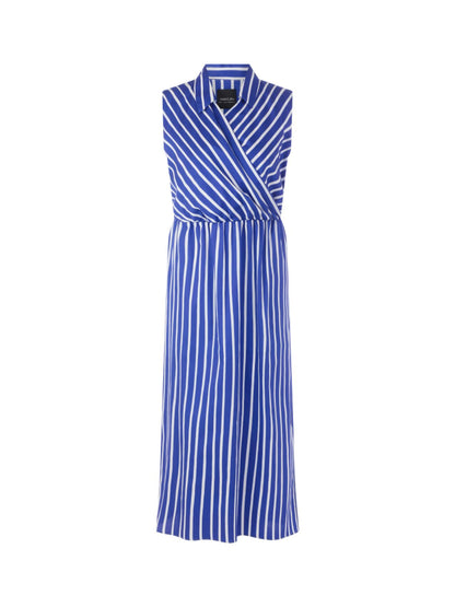MARC CAIN Gestreiftes Baumwoll-Kleid 42