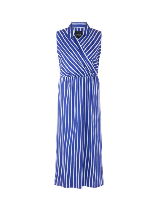 MARC CAIN Gestreiftes Baumwoll-Kleid