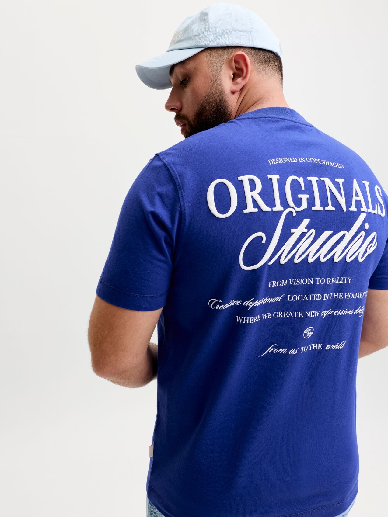 JACK & JONES JORNORREBRO TYPO TEE SS CN SN PLS