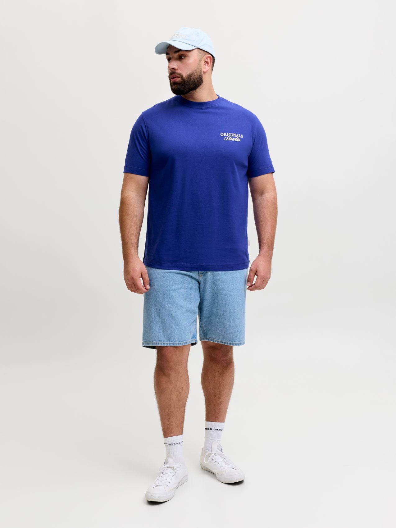 JACK & JONES JORNORREBRO TYPO TEE SS CN SN PLS