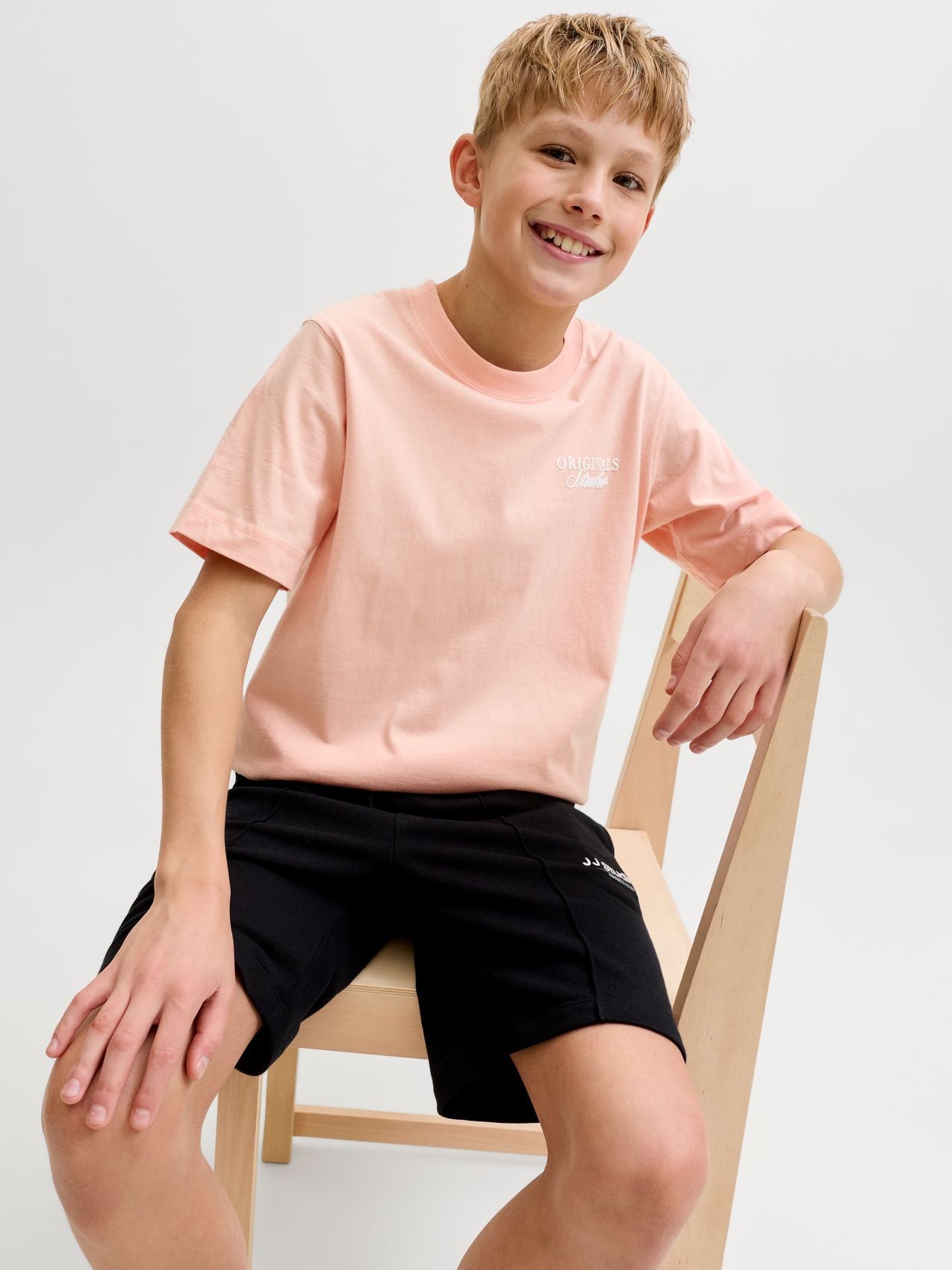 JACK & JONES JORNORREBRO TYPO TEE SS CREW NECK SN JNR