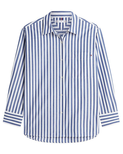 TOMMY HILFIGER Oversized Popeline-Hemd
