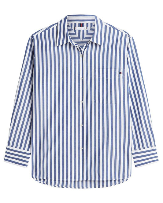 TOMMY HILFIGER Oversized Popeline-Hemd