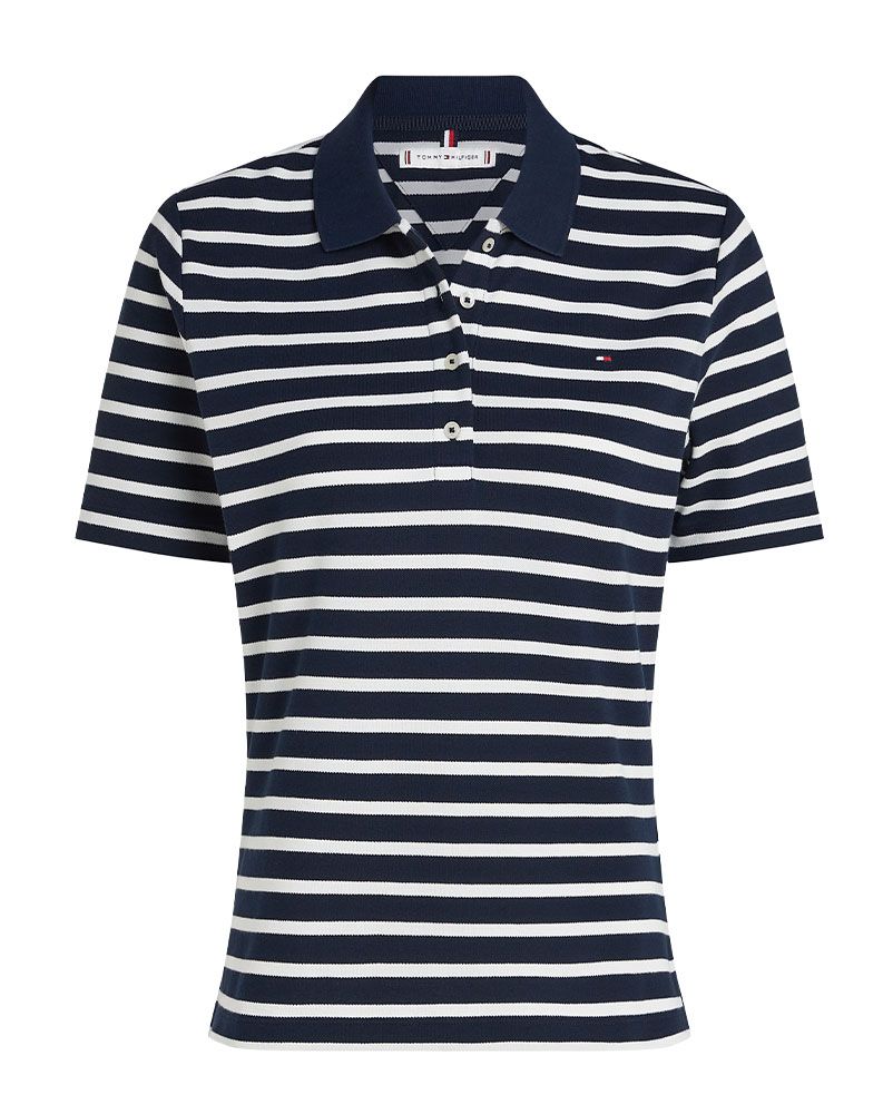 TOMMY HILFIGER Piqué-Poloshirt, Regular Fit, 1985