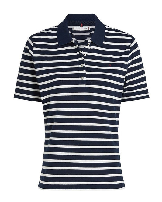 TOMMY HILFIGER Piqué-Poloshirt, Regular Fit, 1985