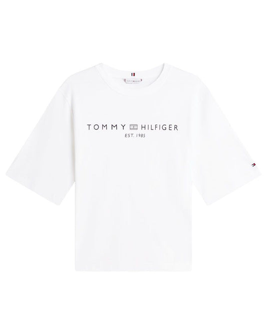 TOMMY HILFIGER T-Shirt mit TH-Logoprint