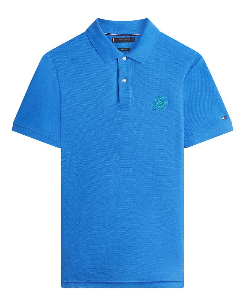 TOMMY HILFIGER Polohemd aus Piqué mit TH-Logo