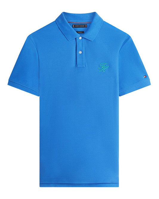 TOMMY HILFIGER Polohemd aus Piqué mit TH-Logo