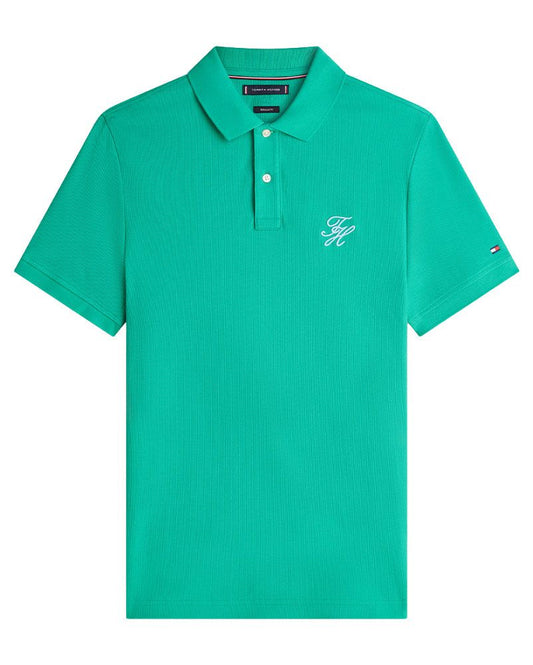 TOMMY HILFIGER Polohemd aus Piqué mit TH-Logo