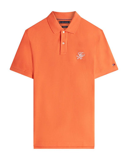 TOMMY HILFIGER Polohemd aus Piqué mit TH-Logo