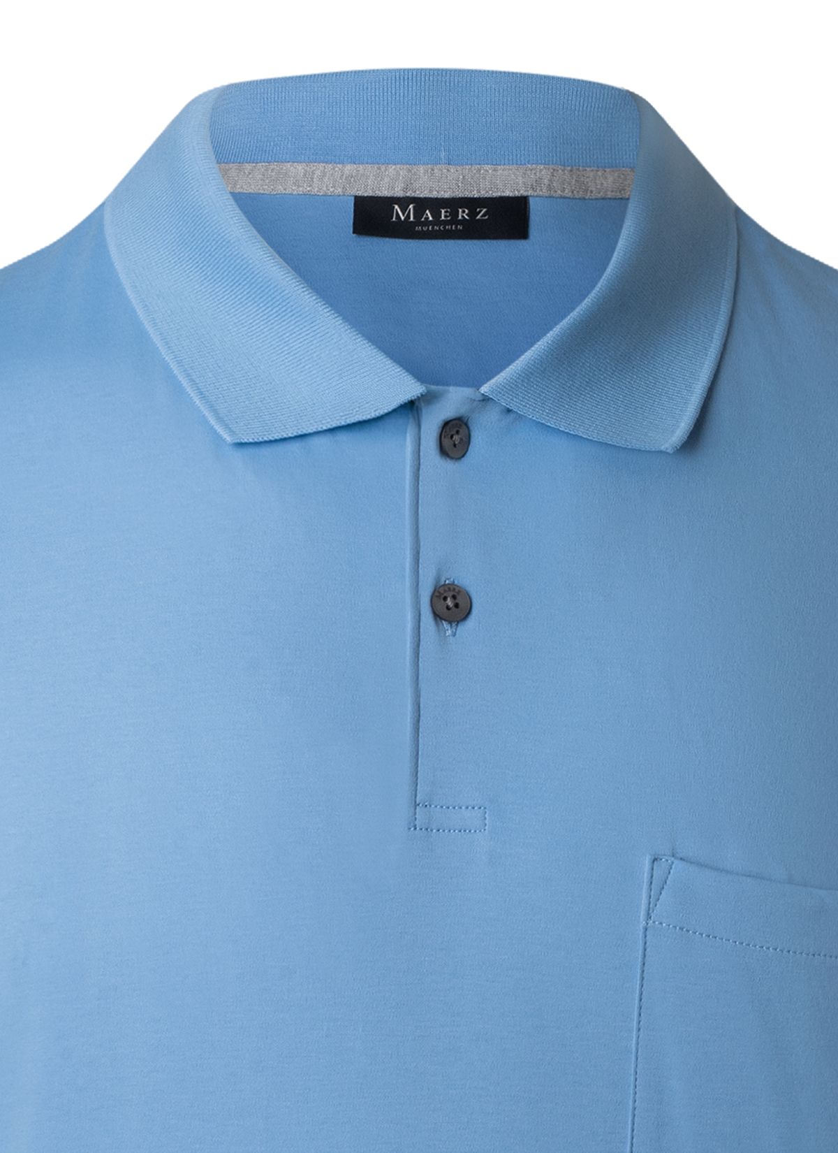 MAERZ Poloshirt, Knopf 1/2 Arm