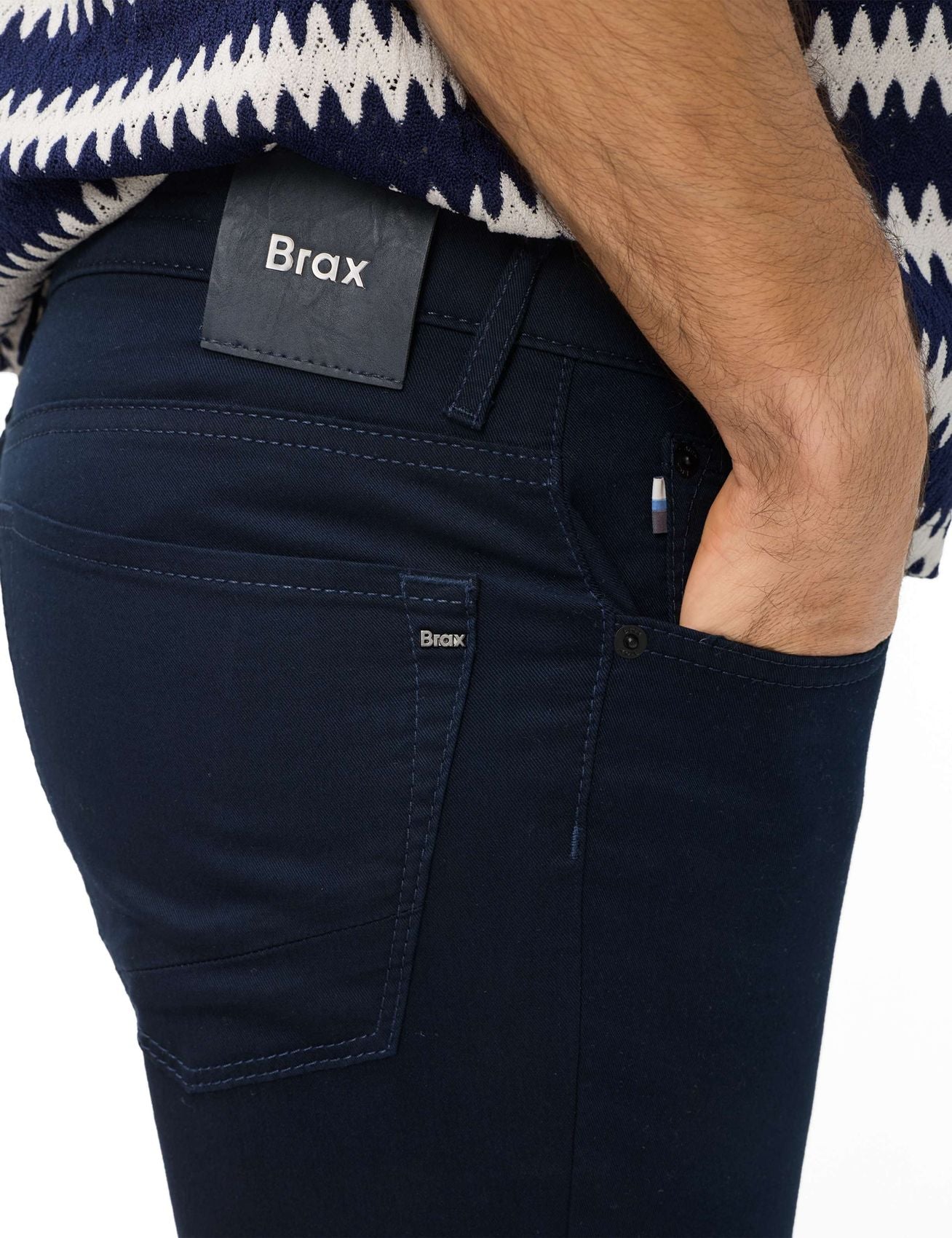 BRAX Moderne Twillhose im Modern Fit "Chuck"