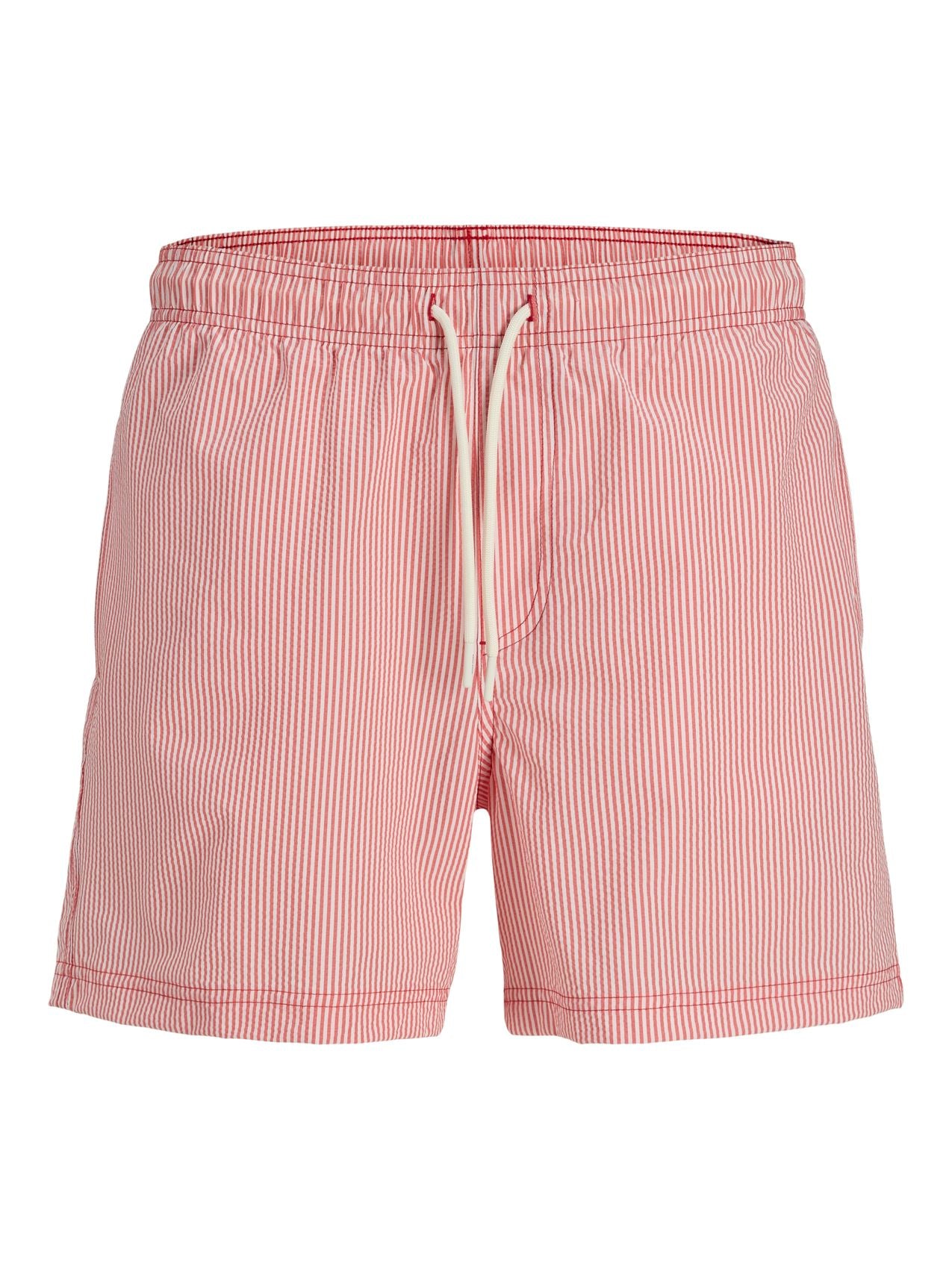 JACK & JONES Gestreifte Badeshorts mit Kordelzug XXL