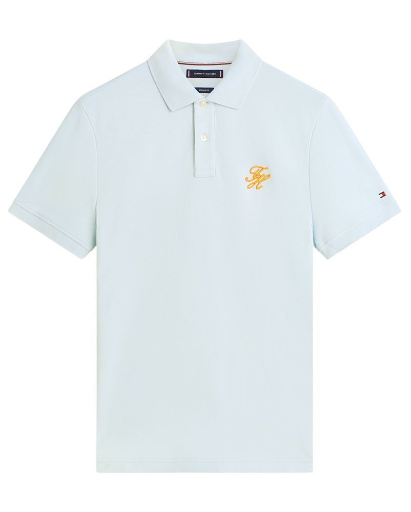 TOMMY HILFIGER Polohemd aus Piqué mit TH-Logo